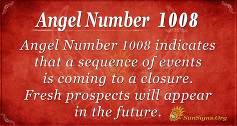 1008 angel number|Angel Number 1008: Meaning And Symbolism